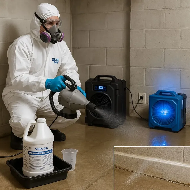 Sanitization and Odor Removal process in Scappoose, OR