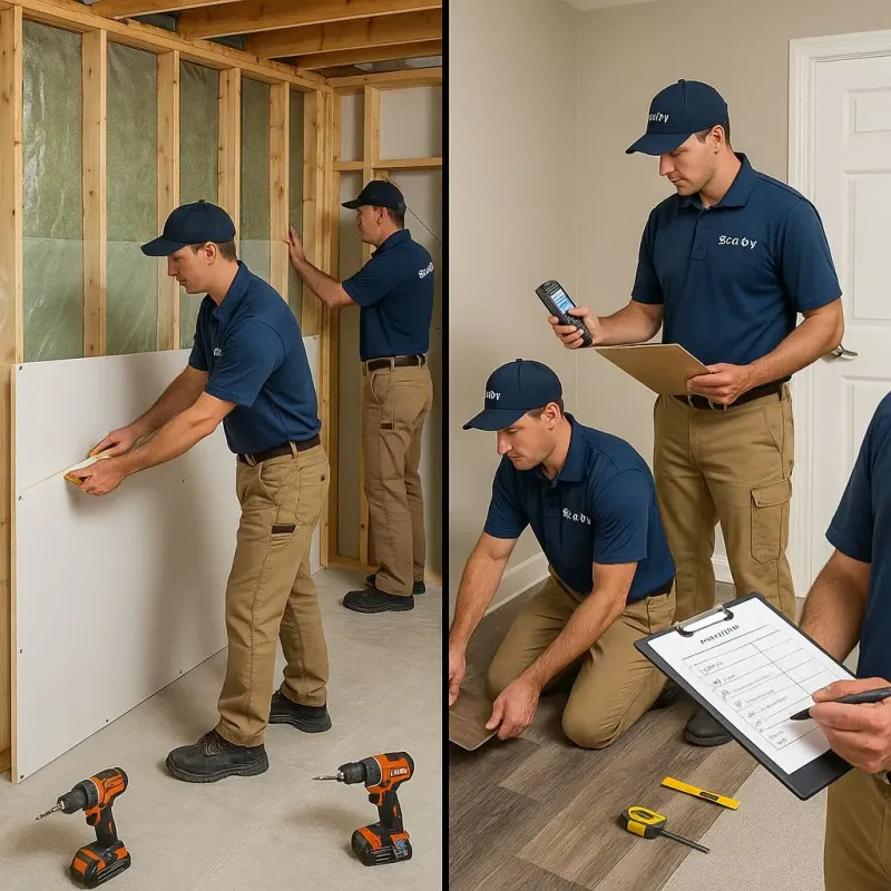 Repairs and Reconstruction process in Scappoose, OR